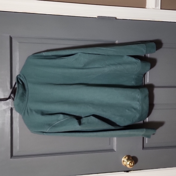 Eddie Bauer Green Sweatshirt Size Large Pullover Unisex Woman Juniors - Picture 2 of 3